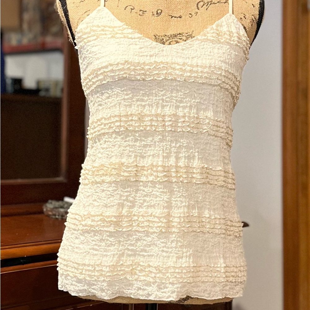 Banana Republic Stretchy Lace Tank